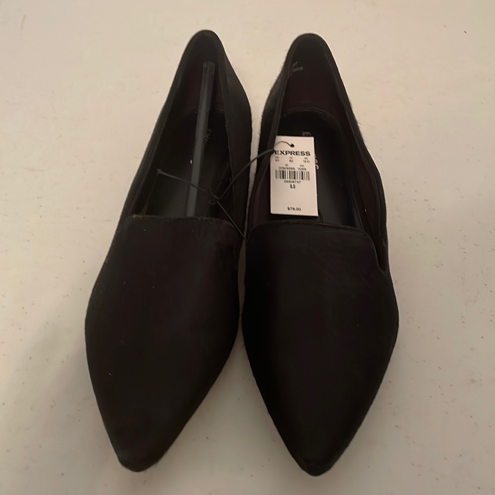 Express Real Fur Upper Animal Cow Size 8.5